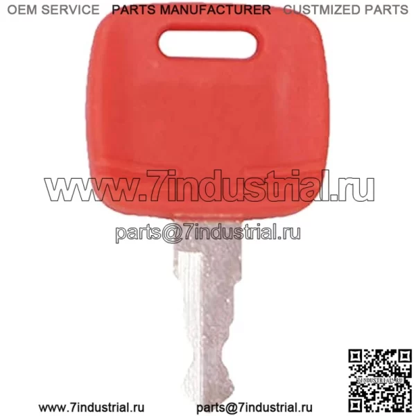 Ключ зажигания 5 шт. RE183935 RE71557 Совместим с трактором John Deere 110 TLB 3120 3203 3320 3520 3720 4105 4120 4210 4310 4320 4410 4510 4520 4610 4710 5045D 5045 Е 5055D 5055E 5101E 5103 - Image 3
