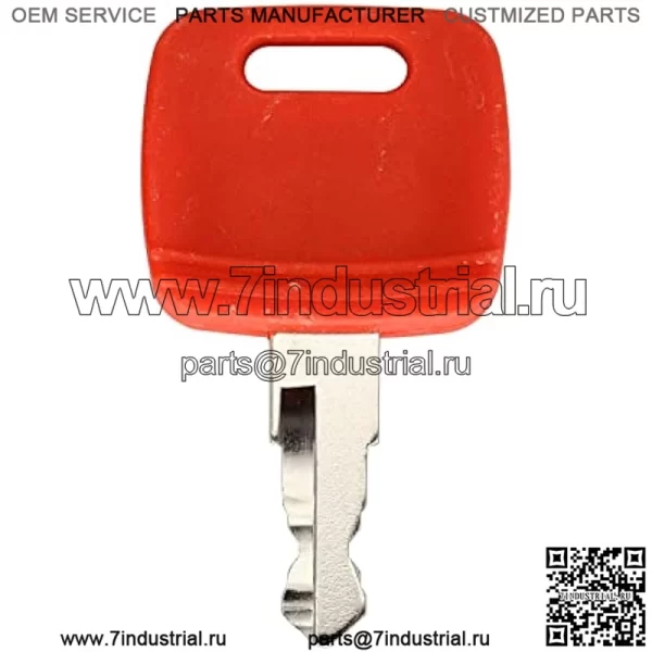 Ключ зажигания RE183935 RE71557, 2 шт., совместим с трактором John Deere 3120 3320 3720 4210 4320 4510 4710 5045E 5103 5203 7130 7230 (6NBB41T54V51105QRMKVOV5O) - Image 4