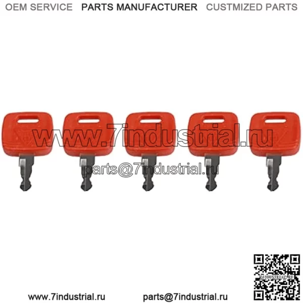 5 шт. ключ зажигания RE183935 RE71557 Замена ключа для JD Farm Tractor 3120 3320 3720 4210 4320 4510 4710 5045E 5103 5203 7130 7230 - Image 3