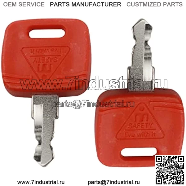 5 шт. ключ зажигания RE183935 RE71557 Замена ключа для JD Farm Tractor 3120 3320 3720 4210 4320 4510 4710 5045E 5103 5203 7130 7230 - Image 4