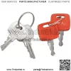 4 шт. RE183935 AR51481 ключи зажигания, набор ключей для тяжелого оборудования, пригодный для оборудования John Deere, заменяет AT195302 RE71557 - Image 2