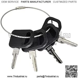AM131841 Ключи зажигания 131841 AM101600 Совместимы с John Deere Gator CS/CX/HPX 4X2 4X4 6X4 300 400 X400 X500 GX GT LX Series 130 160 165 240 245 Газонокосилка-трактор AUC12681 AM102439 6 (4)
