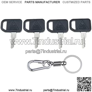 4X ключа зажигания AM131841 TCA24616 131841 для John Deere 300 400 GT GX LX серии 130 160 165 Gator 2020A 2030A 850D 855D 4X2 6X4 622 600 1800 2020