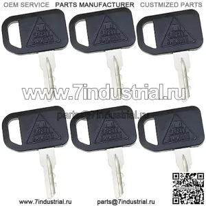 AM131841 6 шт. ключи зажигания, совместимые с JD 300 400 X400 GT GX LX косилки-тракторы серии 130 160 165 Gator 4X2 6X4 Gator Key