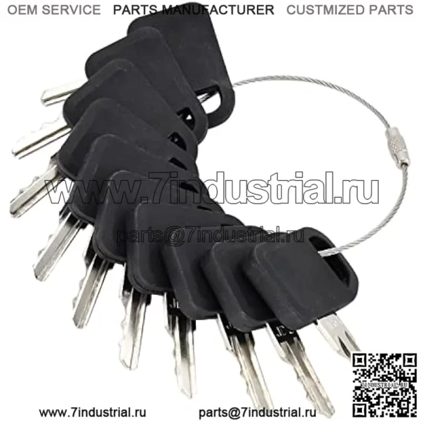 AM131841 10 шт. ключи зажигания AM102439 AM101600 M73153 Совместимы с трактором-косилкой John Deere Gator LX172 LX173 LX176 LX178 X465 X475 X485 X495 X479 X575 X585 X595 M76975 TCA24616