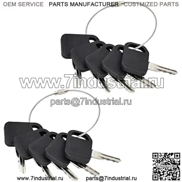 AM131841 10 шт. ключи зажигания AM102439 AM101600 M73153 Совместимы с трактором-косилкой John Deere Gator LX172 LX173 LX176 LX178 X465 X475 X485 X495 X479 X575 X585 X595 M76975 TCA24616 - Image 3