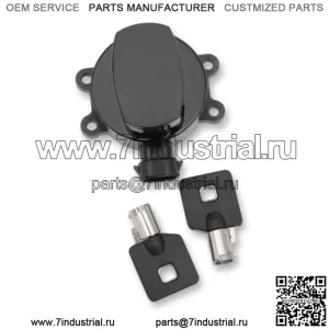 Ключ зажигания с боковой петлей Black Fat Bob 11-18 Softail Dyna OEM 71517-11 (для: Harley-Davidson)