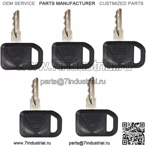 5 ключей зажигания AM131841 TCA24616 131841 для John Deere 300 400 GT GX LX серии 130 160 165 Gator 2020A 2030A 850D 855D 4X2 6X4 622 600 1800 2020, Multiquip с брелком