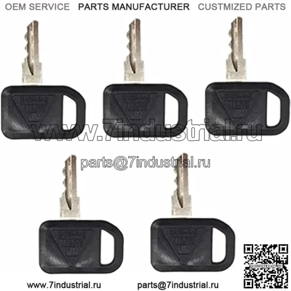 5 ключей зажигания AM131841 TCA24616 131841 для John Deere 300 400 GT GX LX серии 130 160 165 Gator 2020A 2030A 850D 855D 4X2 6X4 622 600 1800 2020, Multiquip с брелком