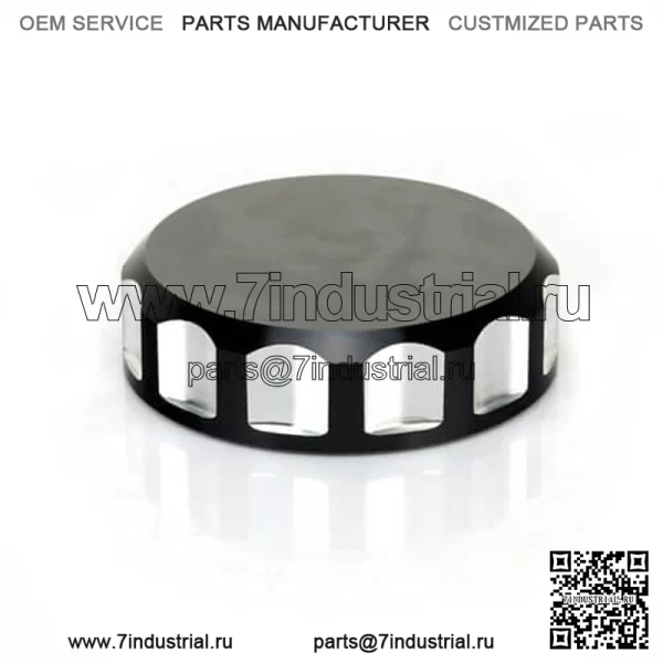 Заготовка с ЧПУ T6061 Крышка тормозного бачка мотоцикла - Image 2