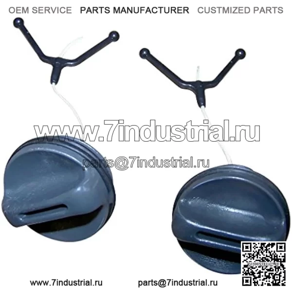 Крышка топливного бака + масляная крышка для бензопилы HUSQVARNA 362 365 371 372 372XP, замена деталей OEM # 537 21 52-02 - Image 2