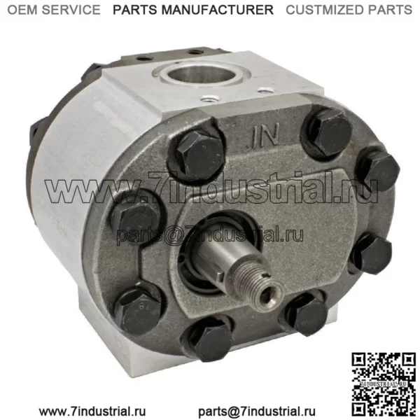 Гидравлический насос D8NN600FA подходит для тракторов Ford TW5, TW10, TW15, TW20, TW25.