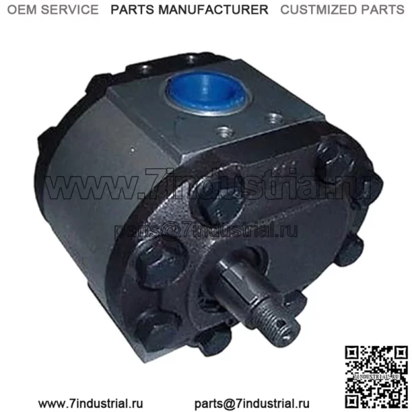 Гидравлический насос D8NN600FA подходит для тракторов Ford TW5, TW10, TW15, TW20, TW25. - Image 2