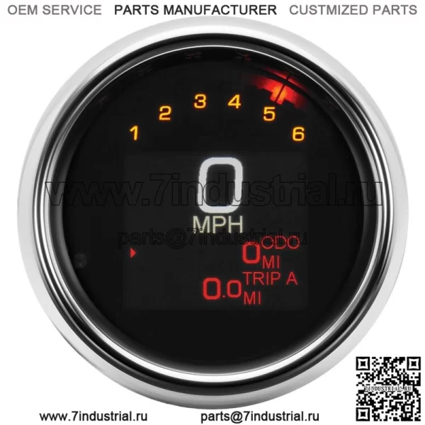 Dakota Digital MLX 3000 Series 3 3/8" Спидометр/Тахометр для Harley