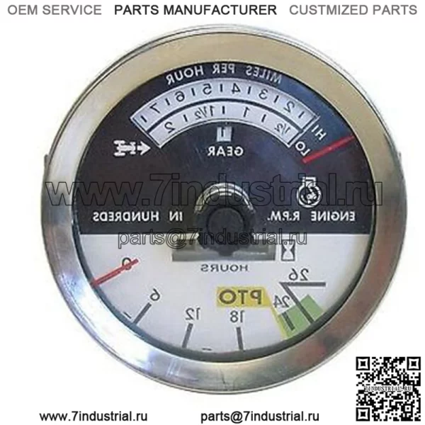 Тахометр (с ручкой) Подходит для корпуса Подходит для IH Farmall 966 986 1066 1086 67679C2 - Image 3