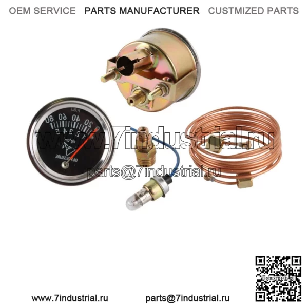 Манометр масла с медной трубкой 72 дюйма подходит для Ford NH 1801 2N 8N 9N 600 700 800 900