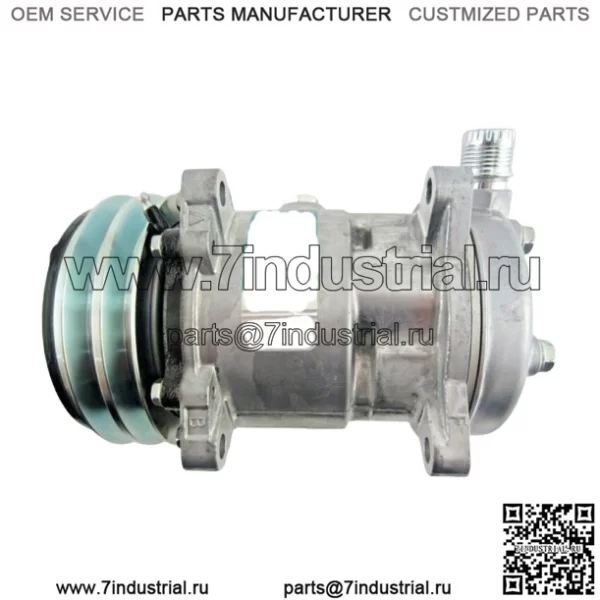 Новый оригинальный OEM-компрессор переменного тока Sanden SD5S14 с муфтой 2А, 12 В