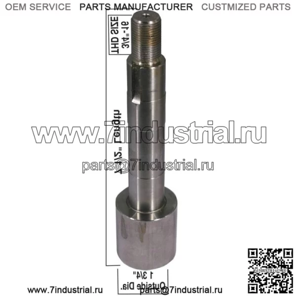 Новый вал шпинделя 285-204 для Exmark 103-2785 - Image 2