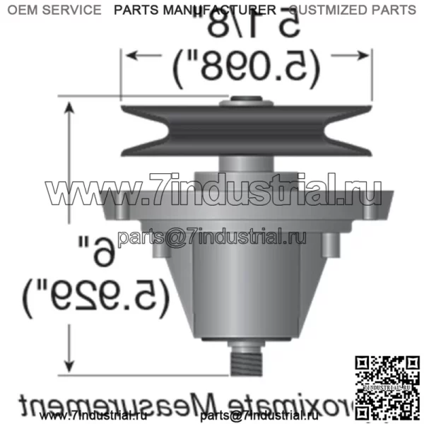 Новый узел шпинделя 285-171 для MTD 918-06032 - Image 2