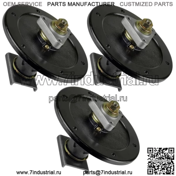 Шпиндель для деки Toro Z-Master Z595-D Z597-D 52 дюйма, 60 дюймов, 72 дюйма / 285-711 / 108-7713 3x
