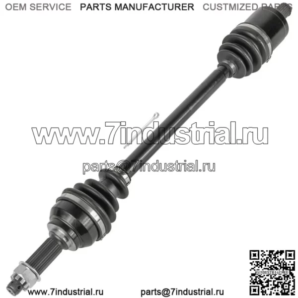 AM141845 Передняя левая ось ШРУС для John Deere Gator HPX 815E 615E 850D