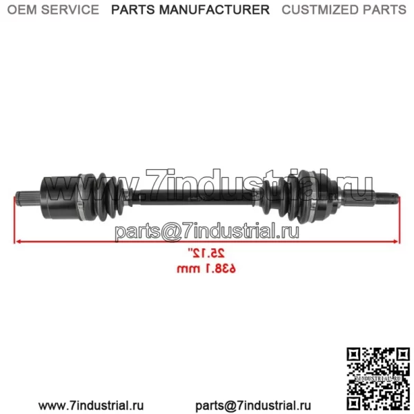 Передние мосты CV для John Deere Gator HPX 815E HPX 615E HPX 850D 4x2 4x4 HPX XUV - Image 4