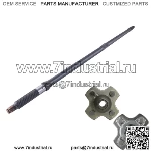 Задняя ось и ступицы Honda TRX 420 500 520 Foreman Rancher 42311-HR3-A20