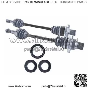 Задние оси Yamaha и комплект уплотнений дифференциала Rhino 660 2004 2005 2006 2007
