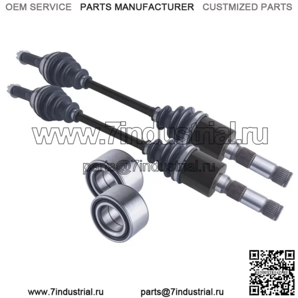 Комплект задних мостов и ступичных подшипников Polaris Ranger 500 700 2007 2008 2009 2010