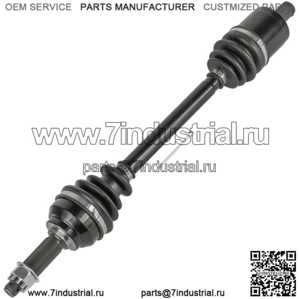 AM141844 Передняя правая ось ШРУС для John Deere Gator HPX 815 615E 850D