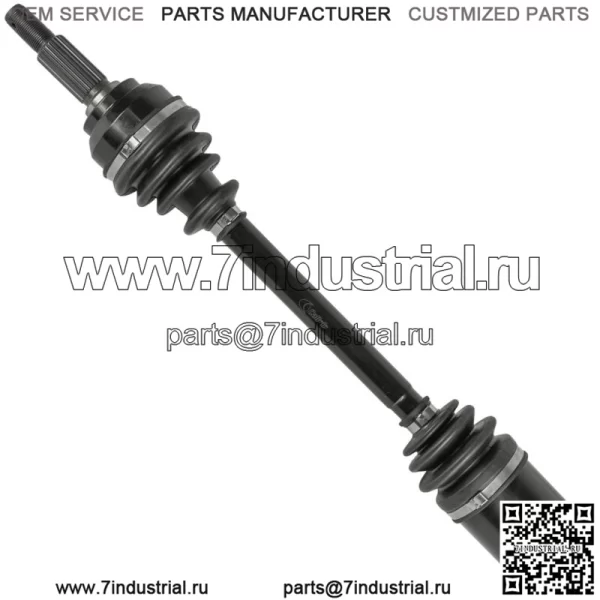 AM141844 Передняя правая ось ШРУС для John Deere Gator HPX 815 615E 850D - Image 5
