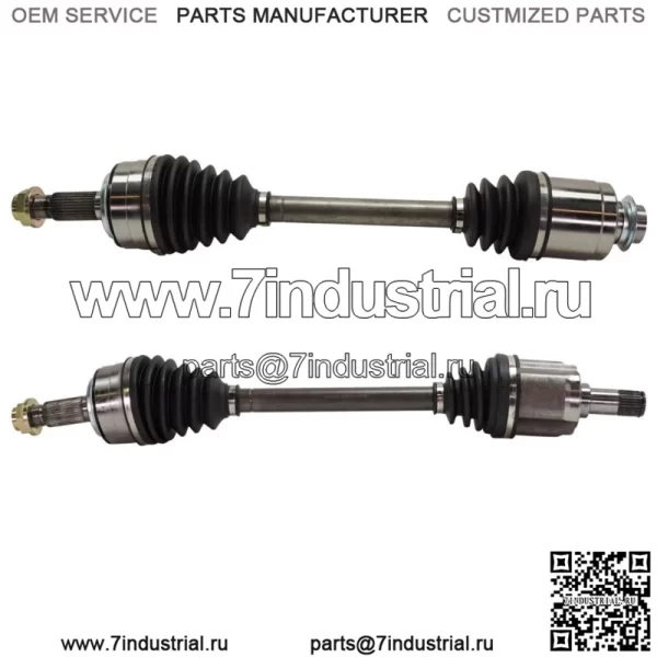 Передний вал моста CV в сборе, пара 2 шт., левый правый, комплект для Honda Accord 3.5L 2008-2012 гг.