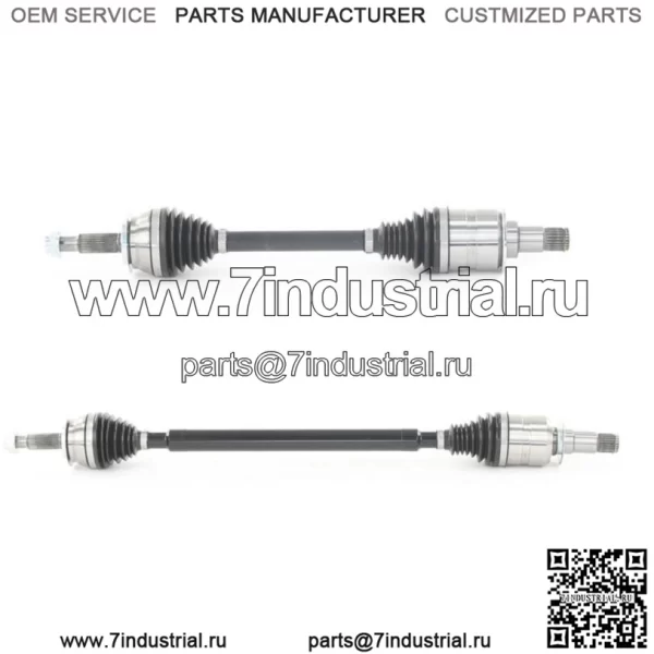 Ось CV для BMW X5 2000-2006 годов со стороны переднего пассажира