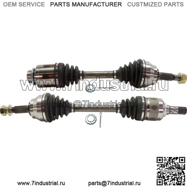 Ось CV для двигателей Hyundai Santa Fe 2,7 и 3,3 л, передняя сторона водителя, 2007-2009 гг.