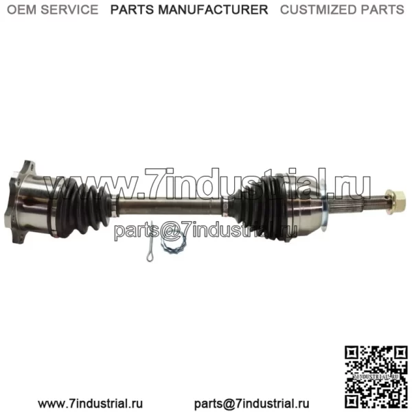 Полуось CV для Volkswagen Jetta Golf Eos, передняя пассажирская сторона, 1 шт.