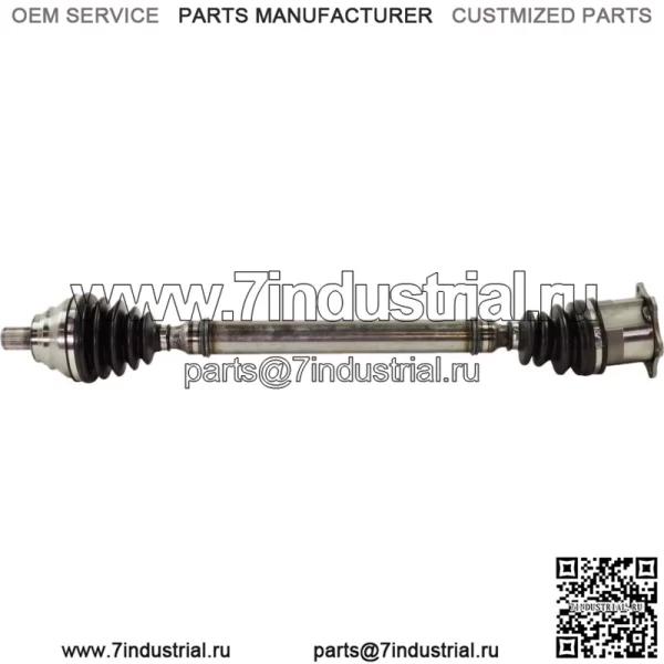 Полуось CV для Nissan Maxima 2009-2014 гг., передняя пассажирская сторона, 1 шт.