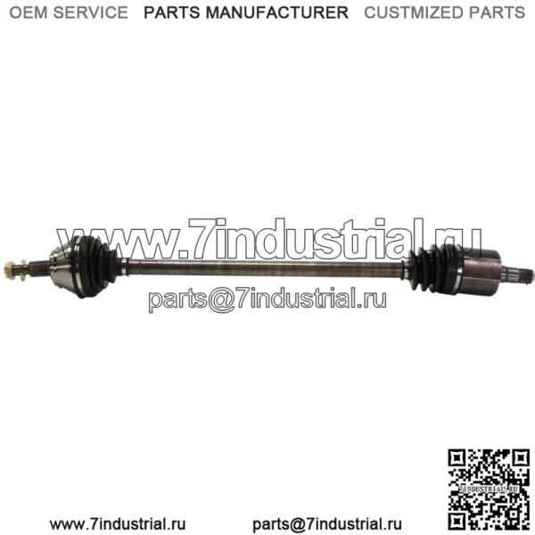 Полуось CV для Chevrolet Equinox 2007-2009 годов, передняя пассажирская сторона, передний привод, 1 шт.