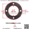 Шпиндель с кольцами для John Deere X300 X300R X304 SN UP-050000 Z225 Z245 UP-0800 - Image 3