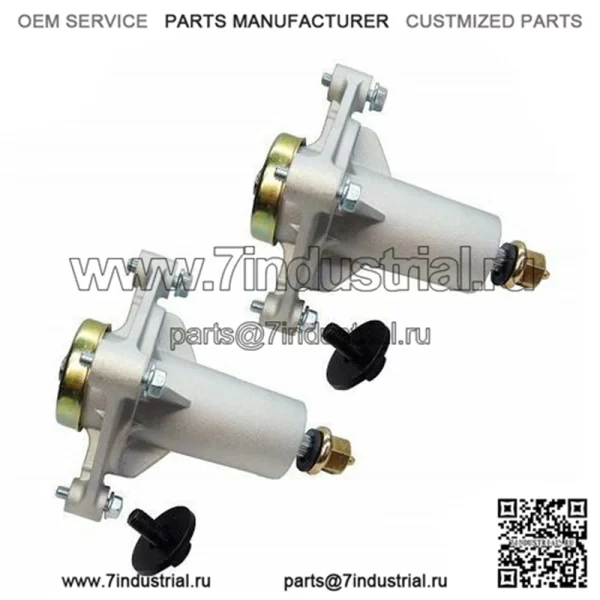 Шпиндель деки из 2 предметов для косилки 54 дюйма YTH24V54 YTH2754 Z254 Z254i Z5426