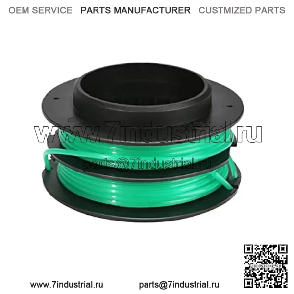 T25 0,080 дюйма, 20-футовая катушка триммера, совместимая с Husqvarna T25 125LDX 128L 128LD 128LDX 128RJ 129L 128DJX 129DJX 124R Триммер для струн 537338601 Катушка триммерной головки - Image 3