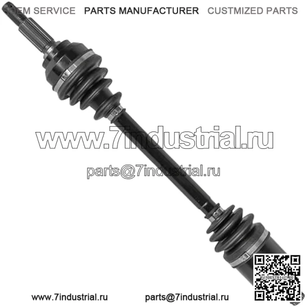 AM141844 Передний правый мост ШРУС, совместимый с John Deere Gator HPX 815 615E 850D - Image 5
