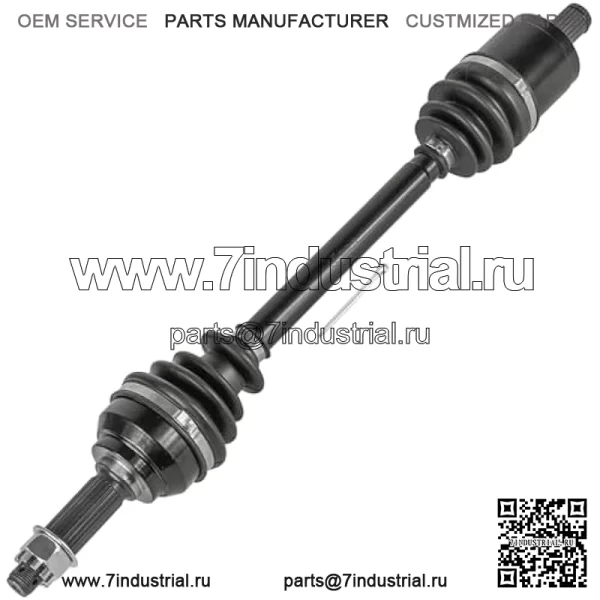 Запасная часть OEM для AM146258, передний правый мост ШРУС для John Deere UTV HPX 815E HPX 615E HPX 850D Index-DDR965-GTF1-20689
