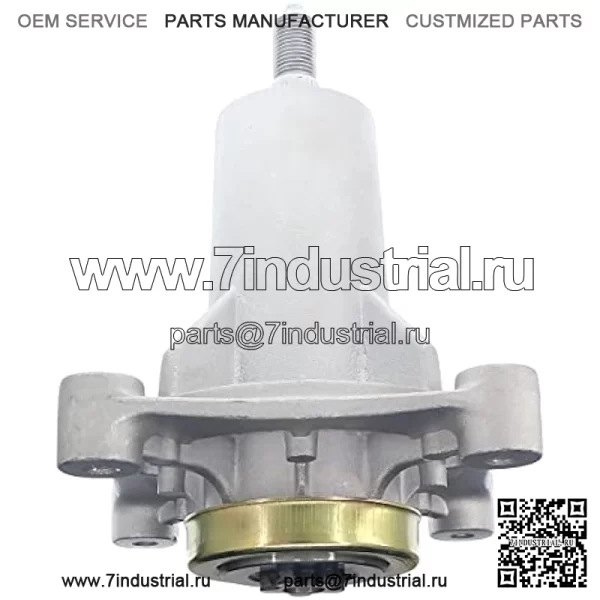 532192870 Шпиндель в сборе, 332516B Шкив шпинделя для Husqvarna 42 46 48 54-дюймовая дека Z254 YTH24K48 YTH22V46 532192870 192870 с гайками и болтами - Image 4