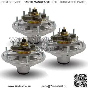 3PK Замена шпинделя в сборе для John Deere 72-дюймовая дека 777 797 997 Z Trak 1505 1550 1570 1575 1580 TCA51058 TCA24881