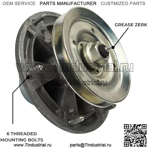 Узел шпинделя заменяет John Deere AM144425 - Image 3