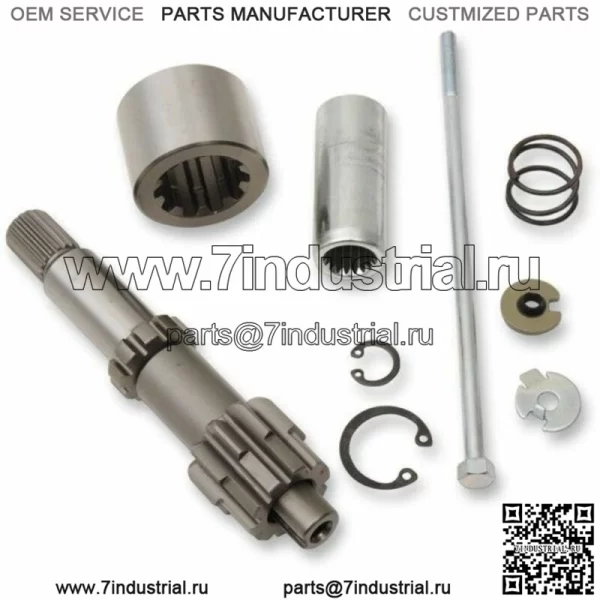 Комплект вала домкрата Spyke Starter Primary с 10 зубьями Harley Touring Softail Dyna 94-06 (Для: Harley-Davidson)