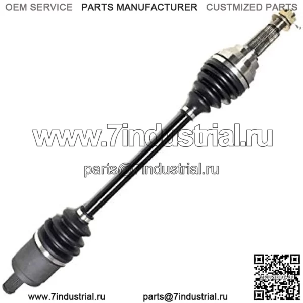 2 передних моста CV, левый правый, совместимы с John Deere 2006-2017 Gator HPX 4x4; 2007-2010 Аллигатор XUV 620i 850D - Image 2