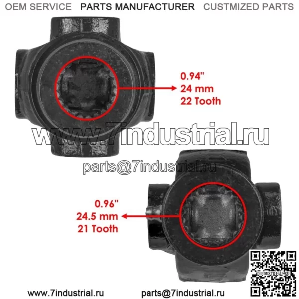 Передний карданный вал в сборе для Polaris Sportsman 400 HO 4x4 2011-2022 (Для: Polaris Sportsman 800) - Image 2