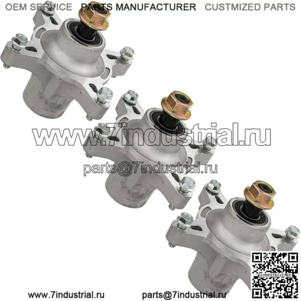 Набор из 3 шпинделей в сборе для Exmark TimeCutter SS5000 5060 4235 4260