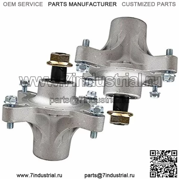 Набор шпинделей из 2 оправок Exmark 50–54 дюйма Deck Timecutter 5000 5060 SS4225 SS4235